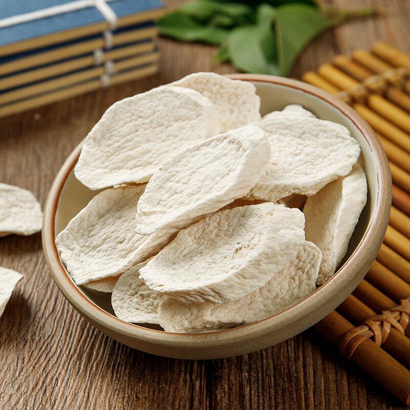 Dried Chinese Yam Slices Shan Yao 500g New Crop Guangxi Herb for Tea Soup and Congee key features