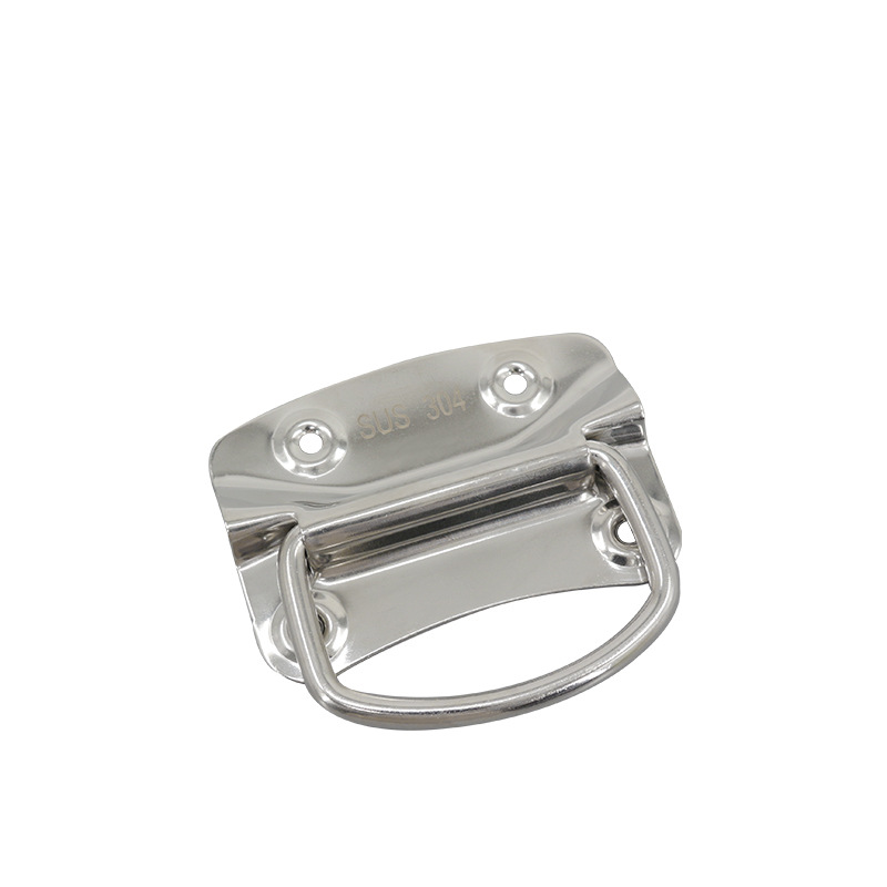 AW Anwang anillo de tracción mango de hierro 201 alambre grueso - 304 acero inoxidable - accesorios de mango de anillo de caja de herramientas mango de caja image 5