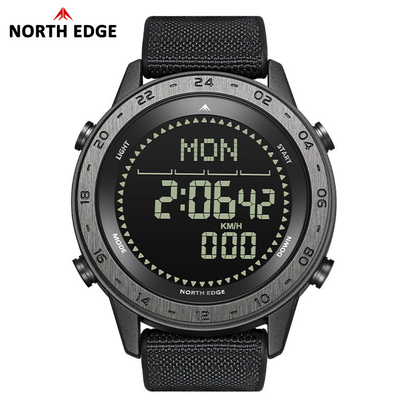 Men's Outdoor Sports Electronic Watch Swimming Pedometer Alarm Clock Metronome Compass Student Party Waterproof Smart Watch
