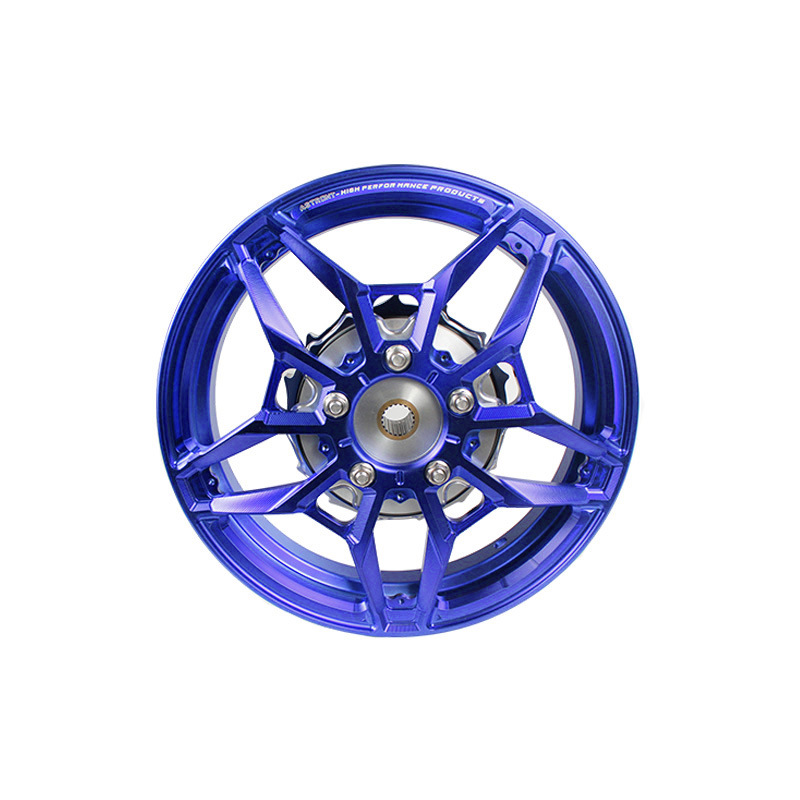 Suitable for 12inch Filano Motorcycle Front and Rear Wheel Hub Modification Parts Cnc Aluminum Alloy Thickened High-Strength Rims