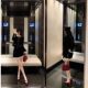 Cowhide Suyinyin Same Style French Style Retro Round Toe High Heel Pearl Thick Heel Mary Jane Shoes Women's Single-layer Shoes Small Leather Shoes