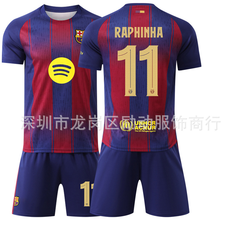 Champions league barcelona no. 11 without socks