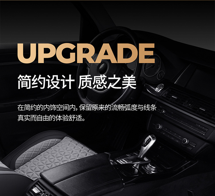Car Seat Cushion, Waist Support, Wing Protection, Five-Seater Four-Season Cushion, All-Inclusive Seat Cover, Seat Cushion, Nappa Leather, Amazon Europe and America Cross-Border