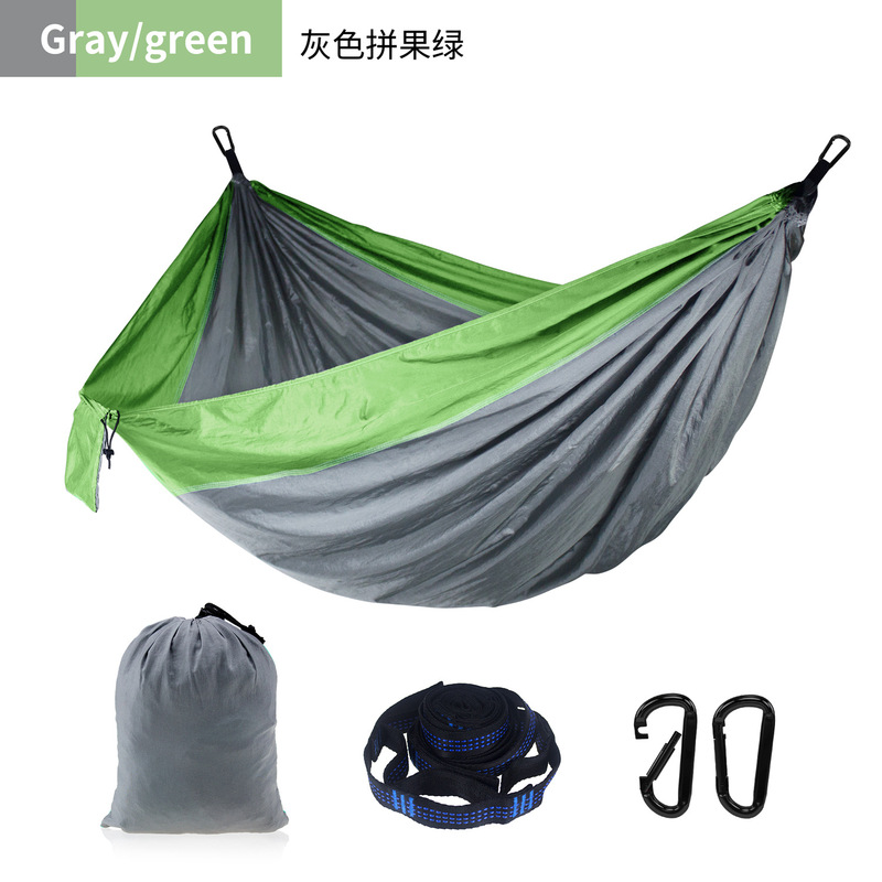 高帯調節バンドシングル二人屋外ハンモックナイロンハンモックアマゾン熱売クロスボーダー工場スポット|undefined