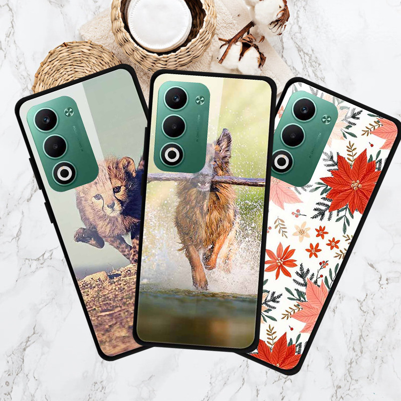 Suitable for Oppo A5 4g 5g Foreign A5I Pro Phone Case with Tempered Glass and Painted Design, One Piece for Cross-Border Dropshipping Suitable for Oppo A5 4g 5g Foreign A5I Pro Phone Case with Tempered Glass and Painted Design, One Piece for Cross-Border Dropshipping