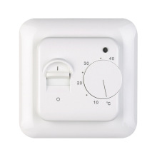 RTC70.26电地暖温控器16A 地暖温控面板 机械式温控器含3米传感器