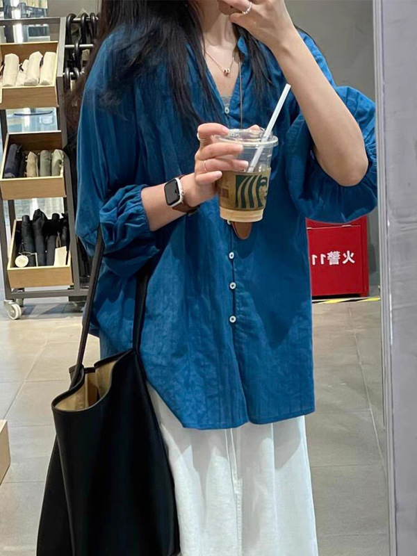 ブルーテンセル日焼け止めシャツジャケット女性の夏薄い軽い高級ハイエンドシャツサスペンダーカーディガン|undefined