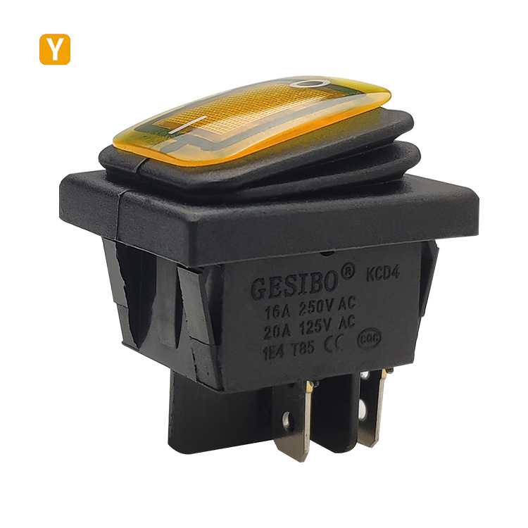 4 피트 2 블록 황색 빛 12-24V