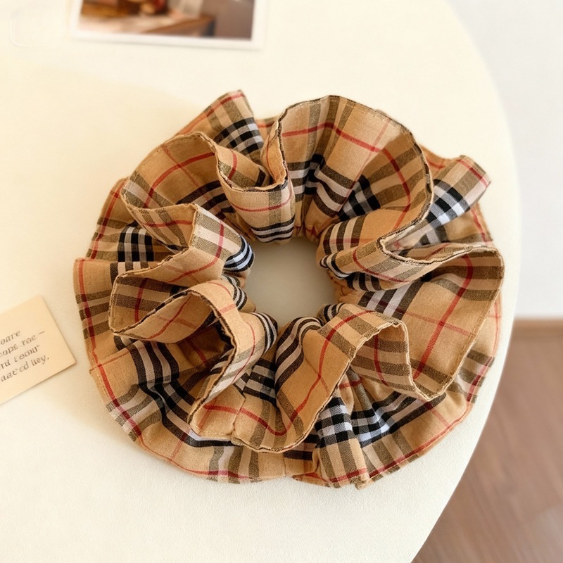 167 резинка для волос в британскую клетку 16см