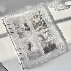 水波紋カード帳A5四宮格ルーズリーフ