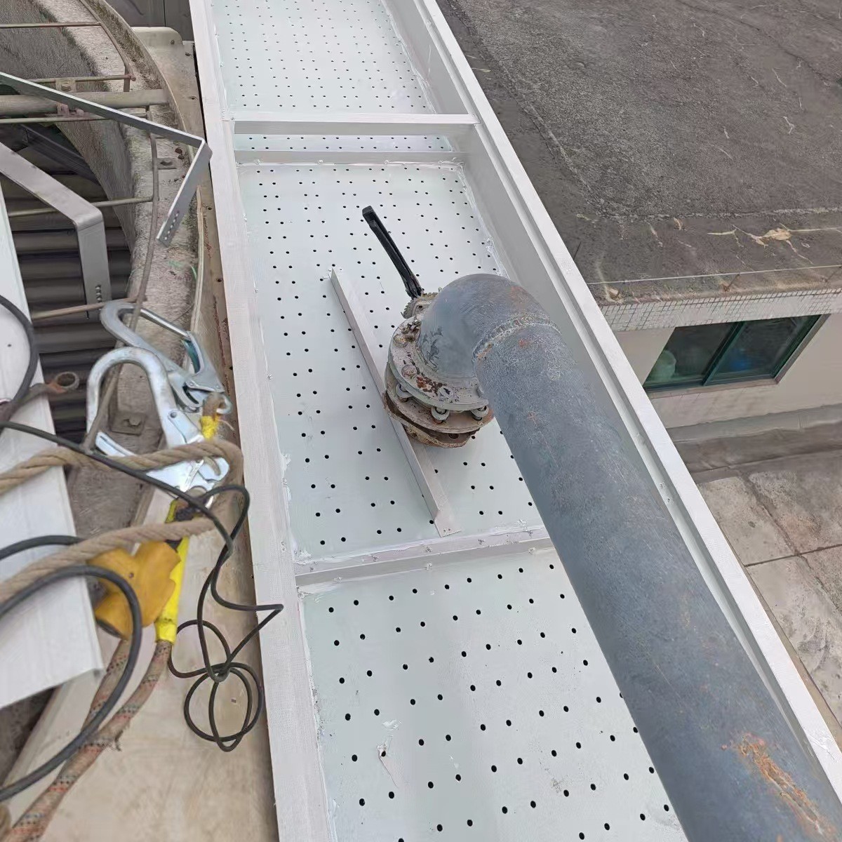 玻璃钢冷却塔播水盆洒水盆淋水盘热水盆冷却塔维修