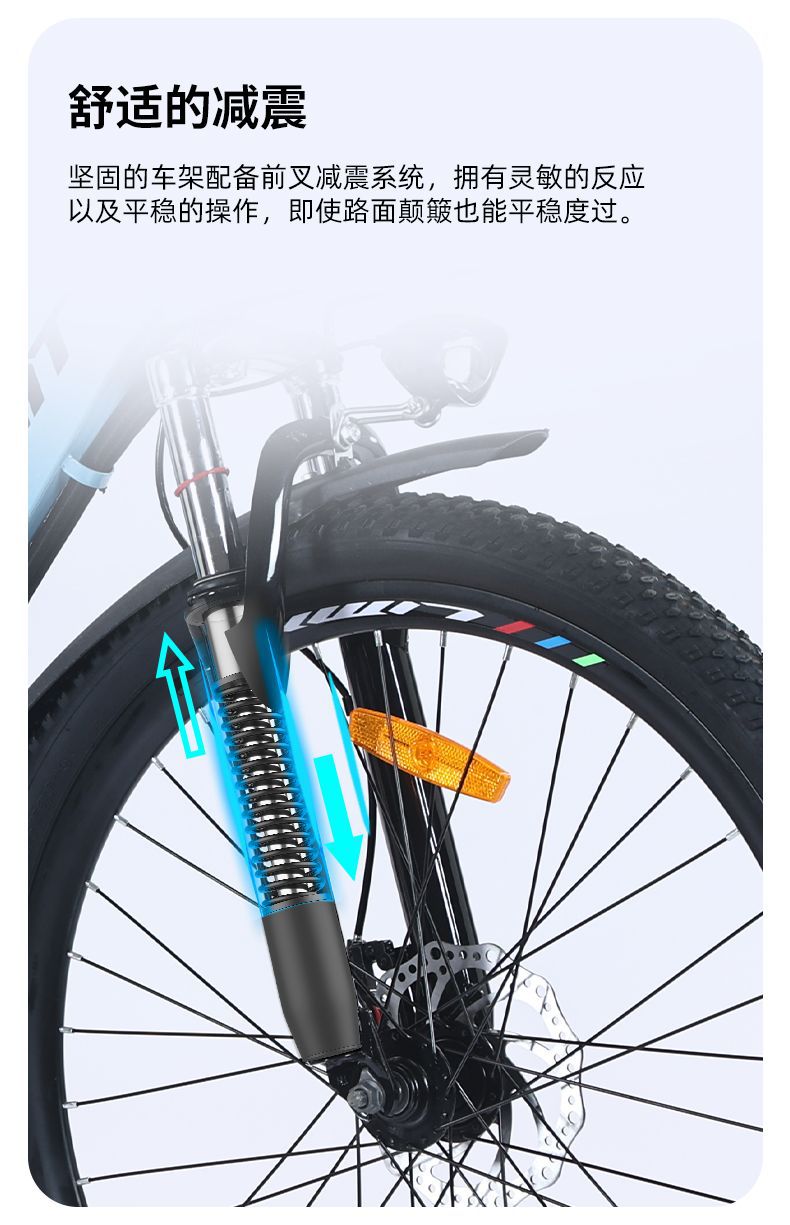 Electric Bicycle New National Standard Built-in Battery Lightweight