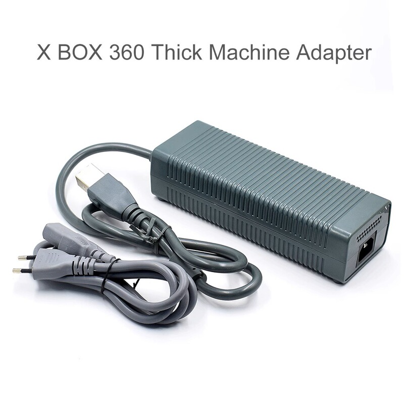 Suitable for Xbox360 Thick Console Power Adapter Xbox360 Power Adapter with Cable Xbox360 Charger