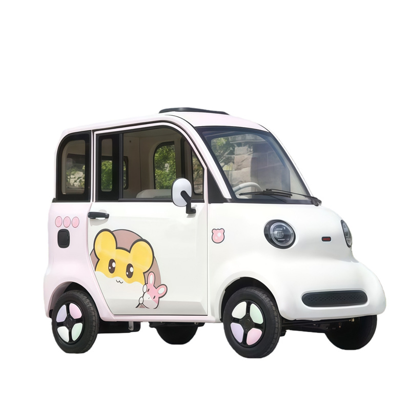 Vehículos eléctricos transfronterizos de cuatro ruedas, nuevos minibuses de baja velocidad para mujeres, scooters de exportación de comercio exterior, vehículos de batería