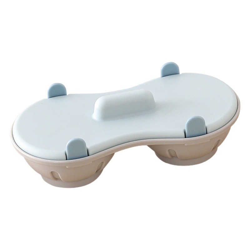 Horno de microondas transfronterizo multifunción vapor de huevo ola de agua creativa cocina de huevo escalfado herramientas de cocina de plástico resistente a altas temperaturas