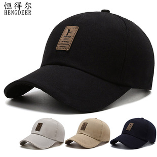New men's middle and elderly baseball caps Spring and autumn outdoor fashion leisure tourism fishing fisherman canvas duck tongue hat