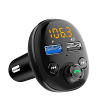 Автомобильный MP3-плеер Dual USB автомобильное зарядное устройство QC3.0 автомобильное зарядное устройство Автомобильный Bluetooth-приемник FM-передатчик