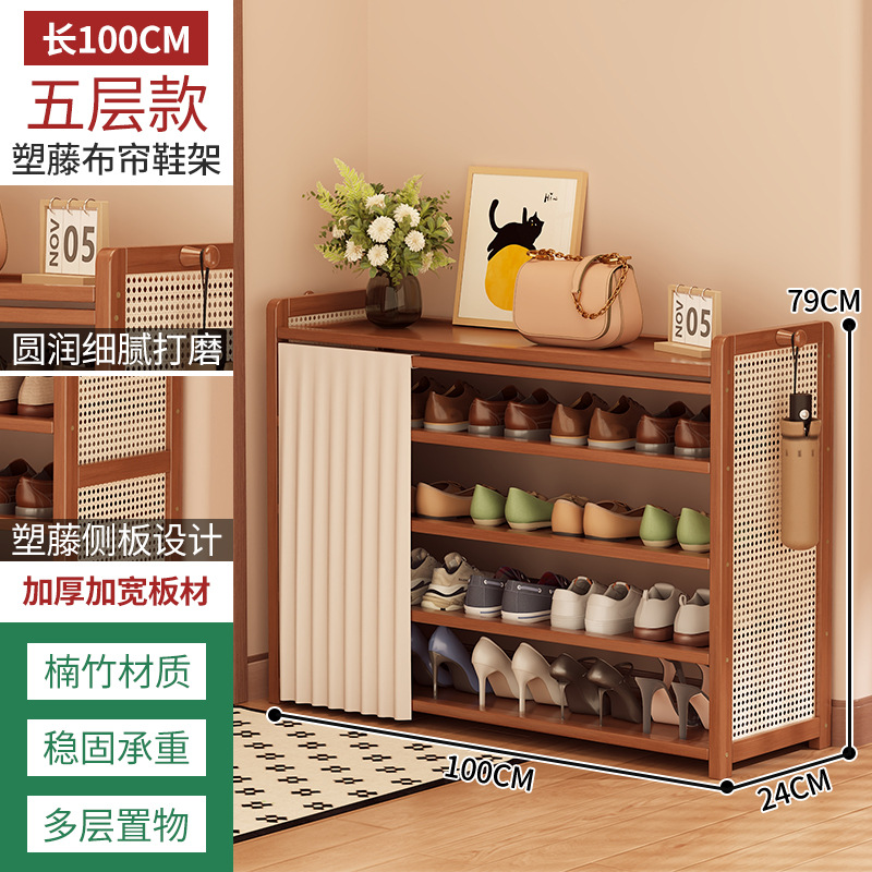 El dormitorio de estantes de zapatos cubre un área pequeña, de varios pisos, a prueba de polvo, muebles domésticos, casas de alquiler, buenas cosas, acabado y almacenamiento de estantes de zapatos.