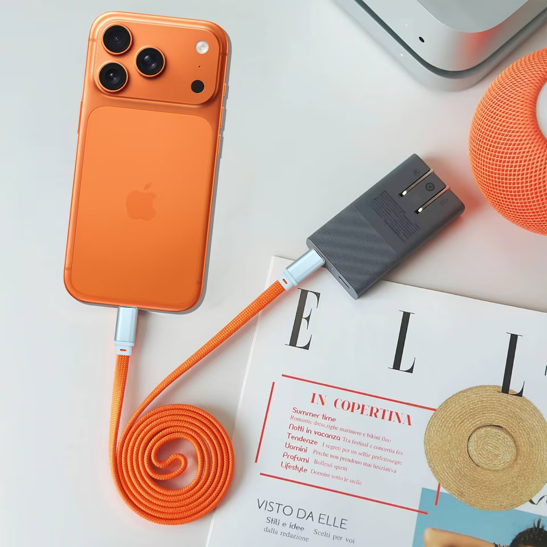 ���ҿ羳type-c���������� �����������C��C100w��֯����������