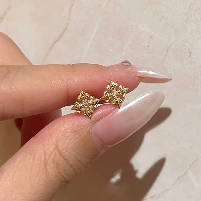北极星耳钉女休闲小巧精致耳环日常通勤养耳洞个性耳饰品厂家批发|undefined