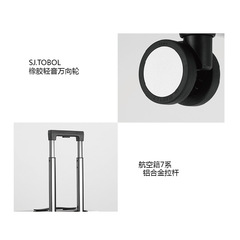 Front-Opening, Side-Opening Full Metal Aluminum-Magnesium Alloy Luggage Suitcase for Women 20/24/26 Inches Swivel Wheels Male Travel Suitcase