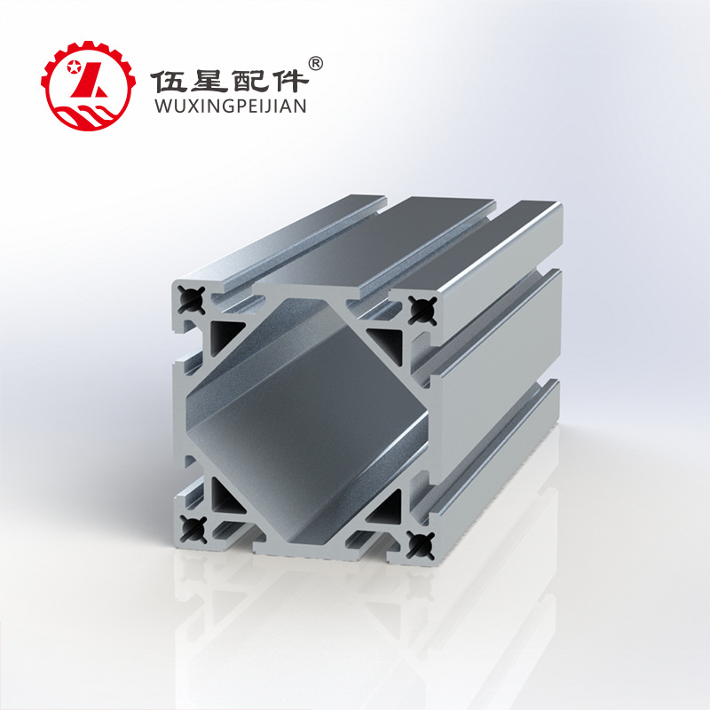100*100欧标铝型材 加厚重载铝合金型材 大型龙门立柱承重梁壁厚6