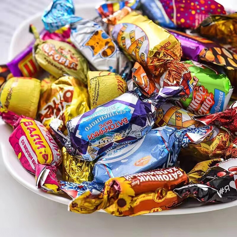 ロシア輸入サンドイッチチョコレート混合キャンディー多味ばら積結婚祝い砂糖卸売り500g包郵便|undefined