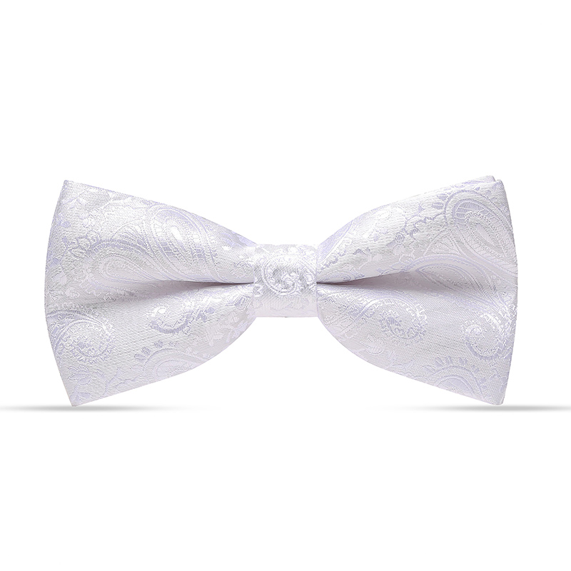 흰색 무늬 나비넥타이