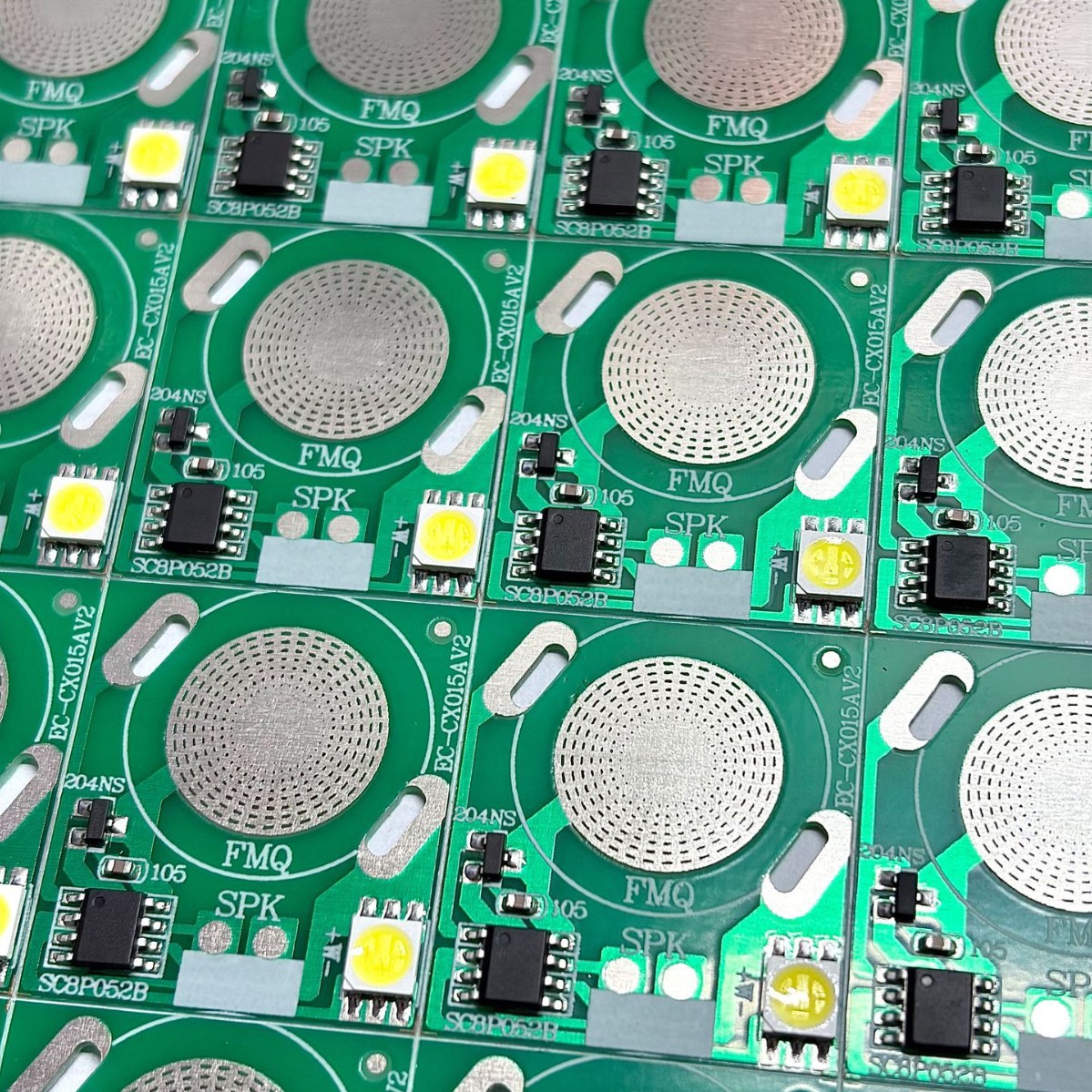 磁控卡片生日歌单面多层PCBA方案板抄板打样贴片pcb电路板厂家