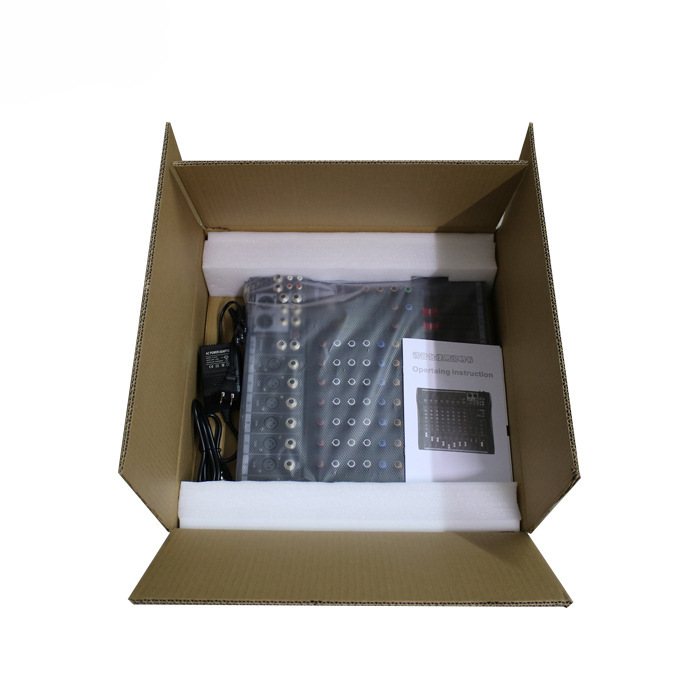 Mezclador profesional sin envío 8 - 9 - 12 - dos grupos con dispositivo de efectos Bluetooth USB KTV reverberación escenario