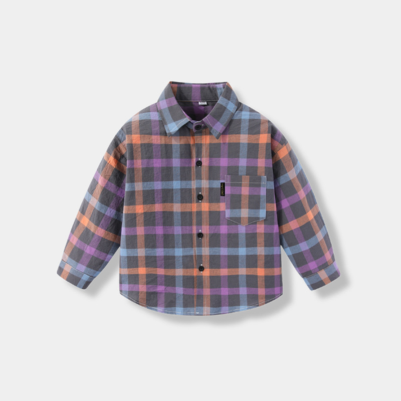 보라색 격자 무늬 25127