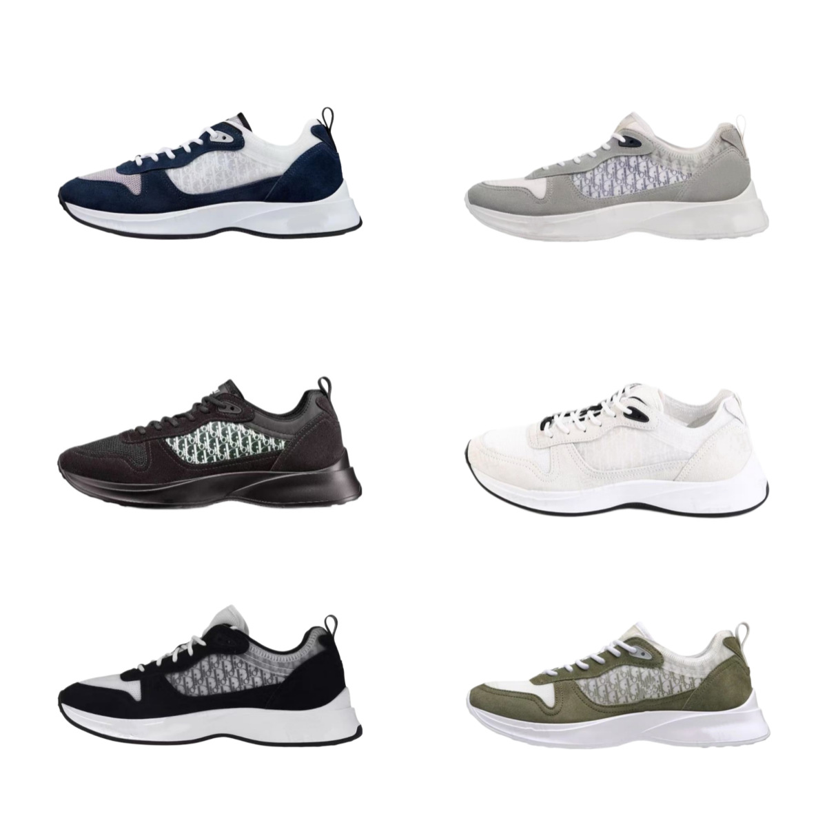 Cross-Border B25 Suede Comfortable Low-Top Casual Shoes Breathable Trendy Thick-Soled Lace-Up Fashion Sneakers European Station