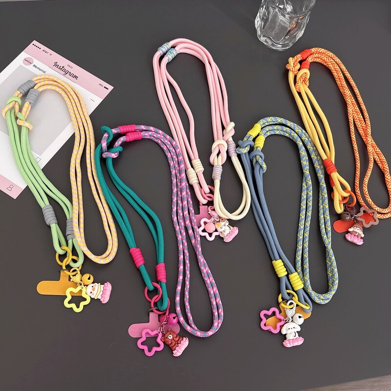 Long Mobile Phone Lanyard Crossbody Multifunctional Neck Strap for Men and Women Outdoor Hiking Thick Chain Case Cover Handheld Accessory Long Mobile Phone Lanyard Crossbody Multifunctional Neck Strap for Men and Women Outdoor Hiking Thick Chain Case Cover Handheld Accessory