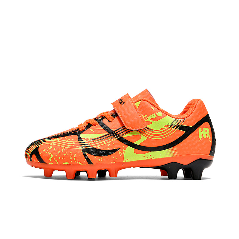 Nail largo - Orange Negro