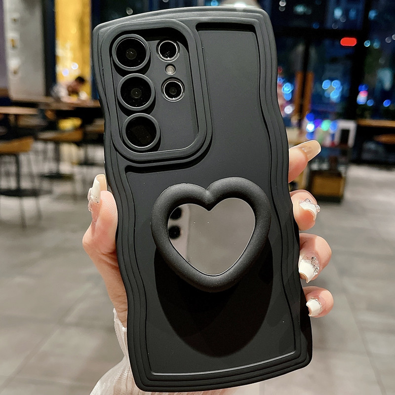 Suitable for Samsung S25ultra bracket S24 mobile phone case A54 simple A32 foreign trade s23 love a34/a15