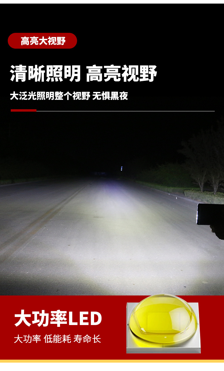 Suitable for Dayi Makita Lithium Battery Work Lamp LED Lighting Outdoor Emergency Spotlight Maintenance Lamp Tool