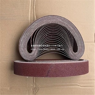 2 Wheel Pipe Throwing Machine Supporting Aluminum Oxide Sanding Belt 618*40mm