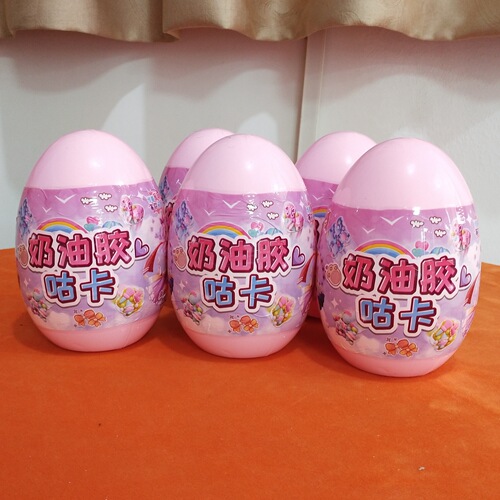 Hot selling surprise blind box cream glue gum card gashapon blind ball girl accessories stickers toy tutoring class gift