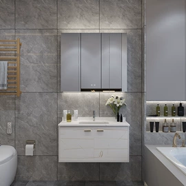 毛巾环/杆/架;智能毛巾架/浴巾架;镜柜/镜台