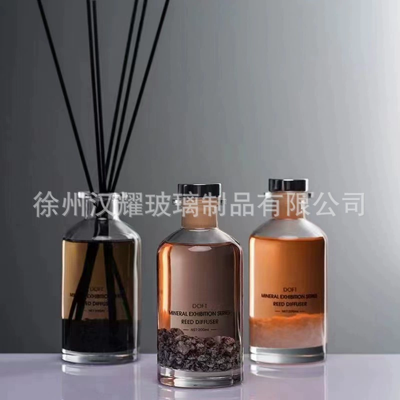 Оптовая оптовая прозрачная цилиндрическая действительно ароматическая пустая бутылка
