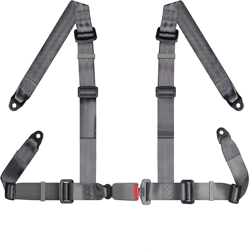 Kart bumper car racing seat four-point seat belt amusement equipment children adult adjustable safety belt