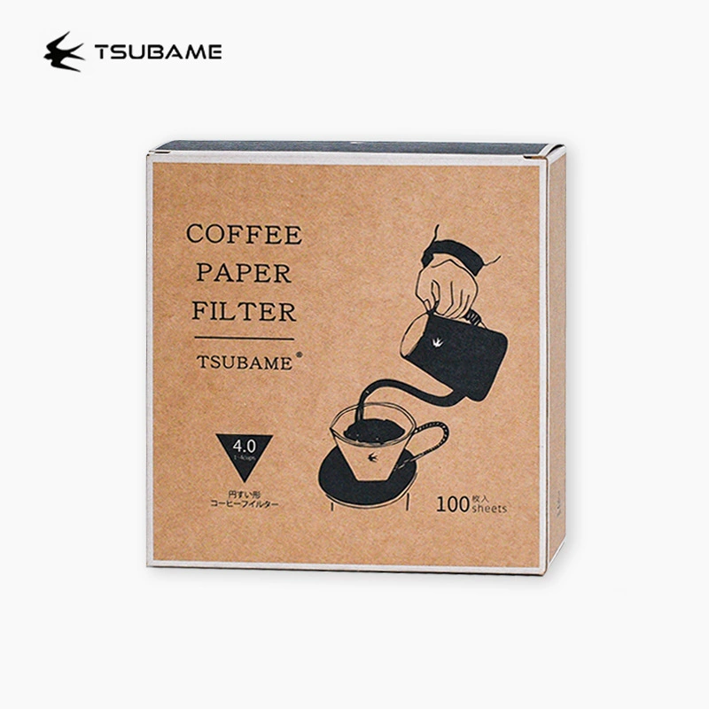 Япония импортировала фильтровую бумагу для порошка кофе ручной работы Yanprint V60, пищевую одноразовую воронку капельного типа V01/V02