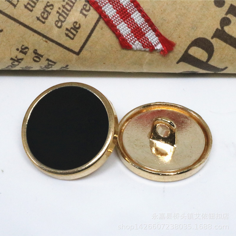 批发平面金属点油钮扣 西装扣子袖扣手缝扣滴油纽扣18MM-25MM