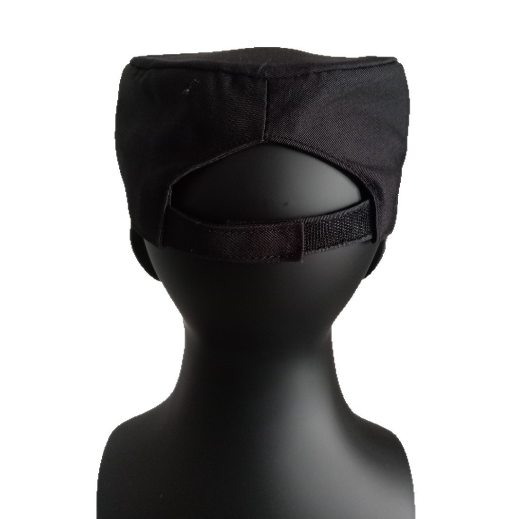 Security Hat Automatic Adjustment Property Patrol Security Workwear Hat Summer Breathable Mesh Hat Advertising Hat Factory