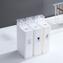 洗衣液分装瓶塑料大容量瓶子浴室洗发水沐浴露收纳玻璃瓶替换防漏