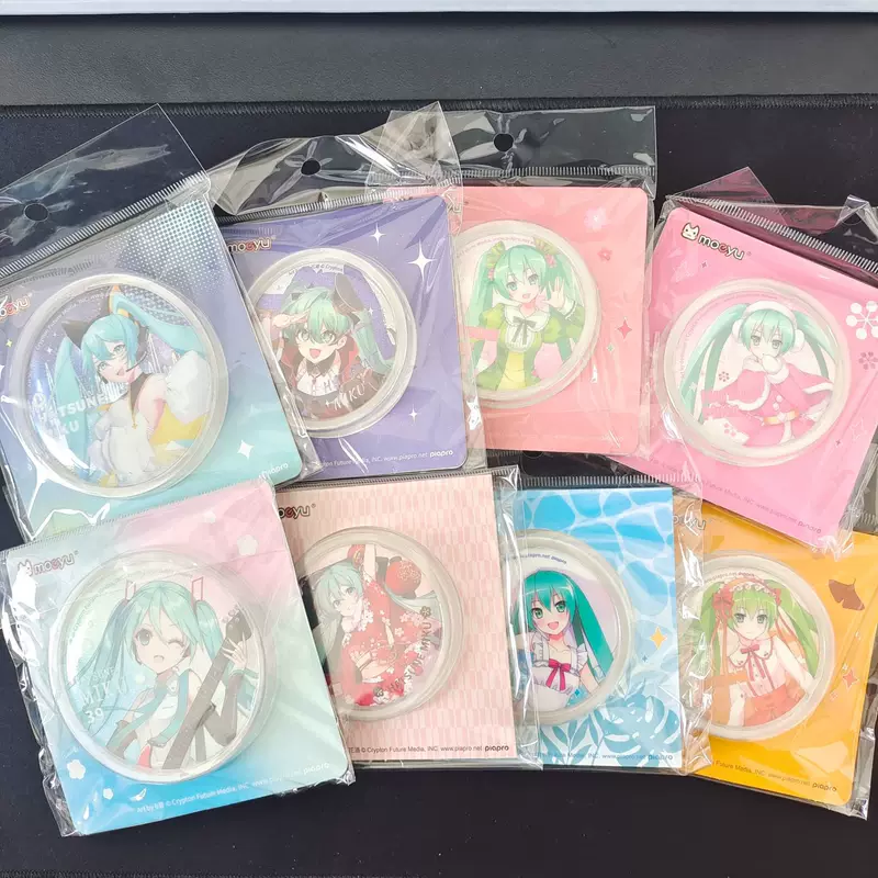 Официальный подлинный значок moeyu Hatsune Miku Four Seasons/Tidal Sonata серия жестяной значок Мику