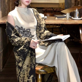 时尚休闲套装;女式针织衫;连衣裙