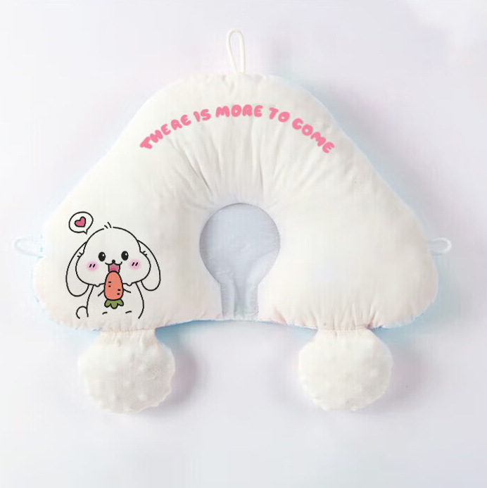 프린트 핑크 토끼 [3면 조임끈] [스타일링 + 점프 방지] 통기성 스타일