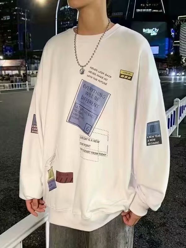 Men's autumn thin fashionable sweatshirt