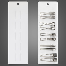 �ӳ���7.5*24cm���п�Ƭ �հ����ɫpvc������Ʒ��ֽ��Ʒ�������